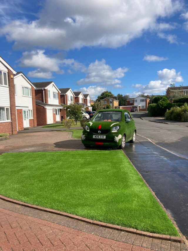 Easigrass car.